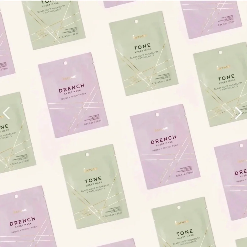Karuna Drench and Tone Sheet Mask Duo NWT